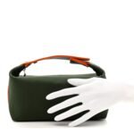 Canvas Small Bride-A-Brac Pouch Vert Foret - Image 2