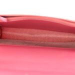 Wool Tweed Lambskin Quilted Chanel 19 Wallet On Chain WOC Coral Pink - Image 5