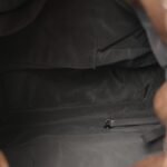 Distressed Glazed Caviar Quilted Large Elastic Tote Brown - Image 5