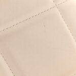 Lambskin Quilted Chanel 19 Round Clutch With Chain White - Image 12