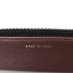 Lambskin Quilted Trendy CC Wallet On Chain WOC Black - Image 7