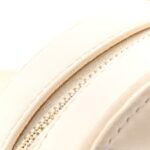 Lambskin Quilted Chanel 19 Round Clutch With Chain White - Image 13