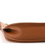 Taurillon Clemence Amazone Evelyne III PM Gold White Caramel - Image 9