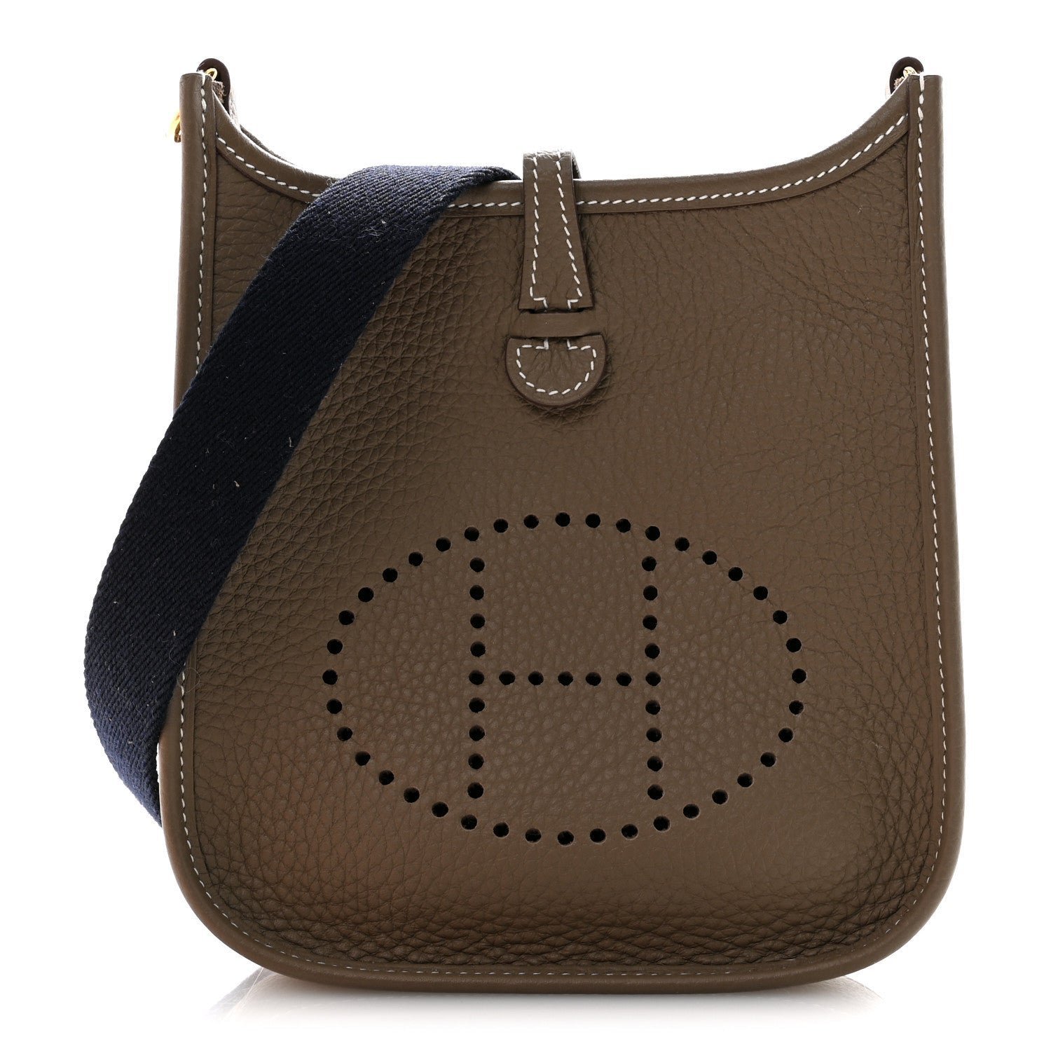 82d51b8e8df26fb5983df89e31d9c9ae.jpg Taurillon Clemence Amazone Evelyne TPM Etoupe Bleu Indigo - Image 1