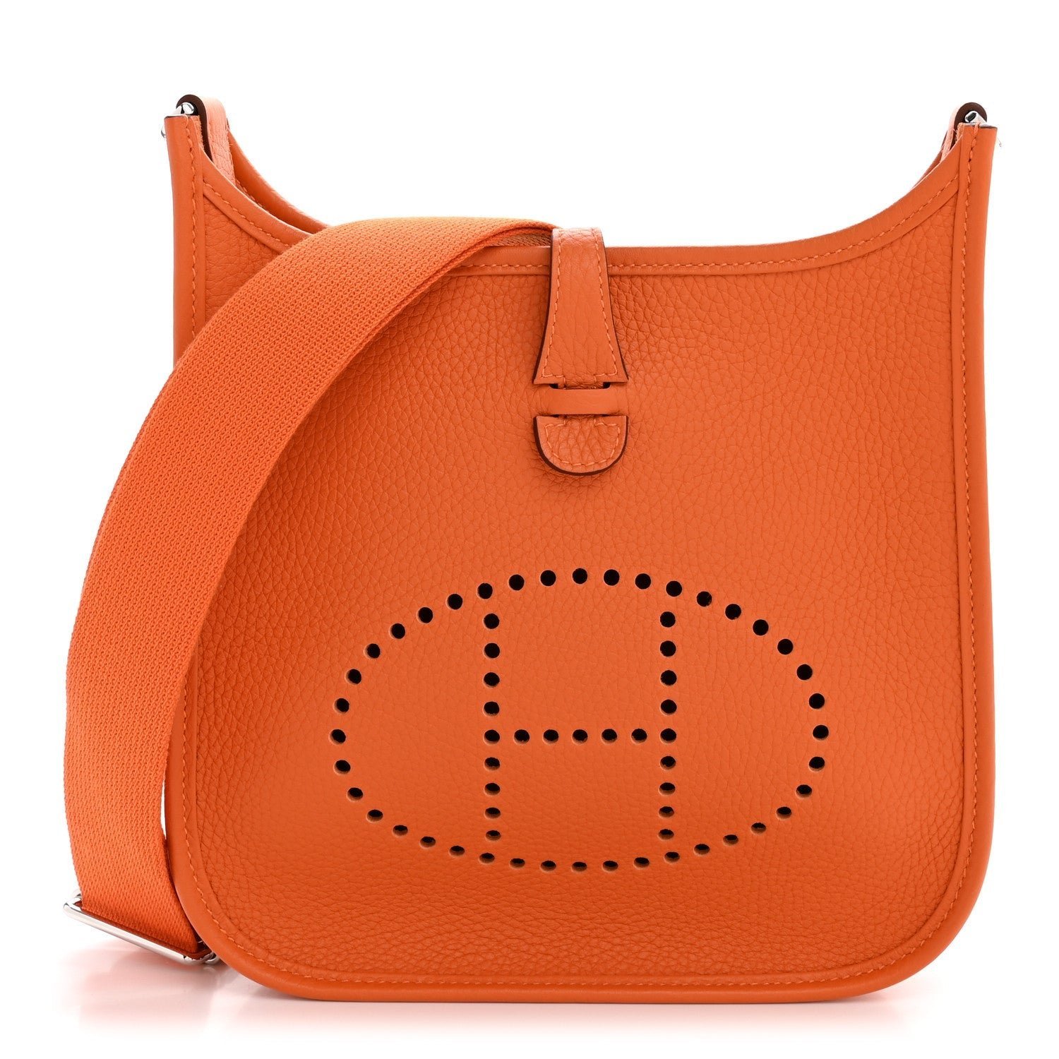 835156b3c2379cb57bc628704ffffb4d.jpg Taurillon Clemence Evelyne 23 Poche III Orange - Image 1