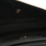 Lambskin Quilted Medium Elegant CC Flap Beige Black - Image 5
