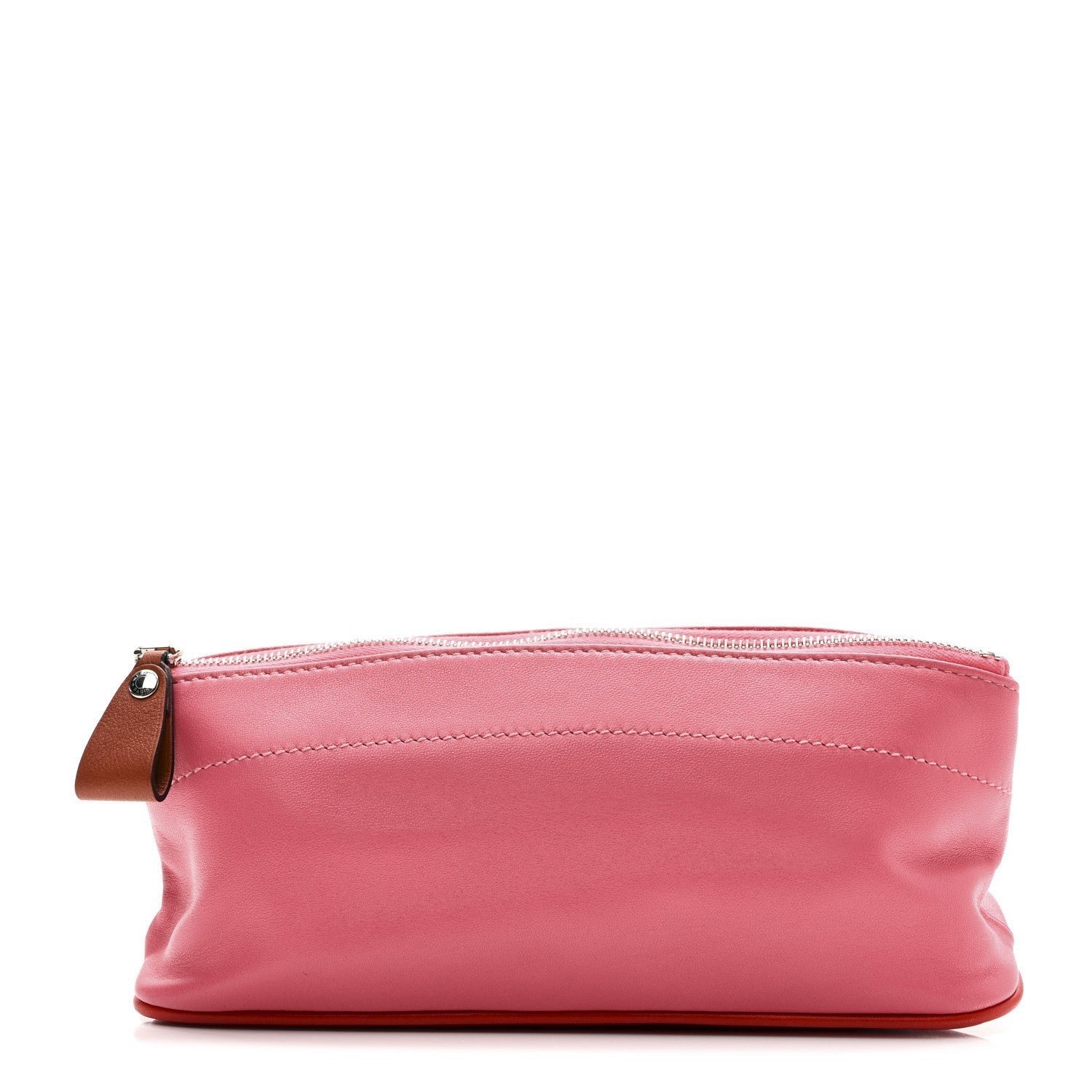 889d7aa7d665fed5931062c6f583fa83.jpg Lambskin Swift Tohubohu Pouch PM Rose Azalee Rose Jaipur - Image 1
