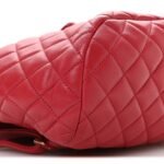 Lambskin Quilted Small Urban Spirit Backpack Dark Pink - Image 9