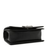 Patent Calfskin Quilted Small Boy Flap Black - Image 4