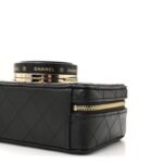 Lambskin Quilted Coco Click Bag Black - Image 10