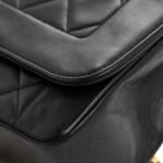Lambskin Medium Single Flap Black - Image 15