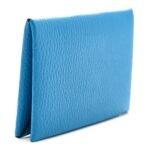 Chevre Mysore Verso Calvi Card Case Bleu Frida Cuivre - Image 3