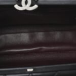 Lambskin Quilted Kisslock Minaudiere Black - Image 5