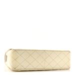 Distressed Patent Jumbo Single Flap White - Image 4