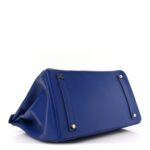 Epsom Birkin 35 Bleu Electrique - Image 4