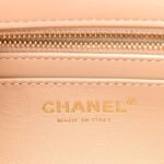 Lambskin Quilted Small Sweet Camellia Flap Beige - Image 6
