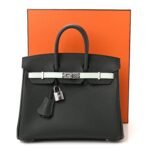 Epsom Tri-Color Birkin 25 Vert Fonce Ardoise Vert Peppermint - Image 10