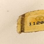 Distressed Patent Jumbo Single Flap White - Image 7
