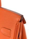 Epsom Birkin 30 Orange - Image 12