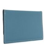 Epsom Hermesnap Card Holder Bleu Jean - Image 3
