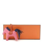Milo Lambskin Grigri Rodeo Bag Charm PM Rose Azalee Cornaline Bleu De Malte - Image 4