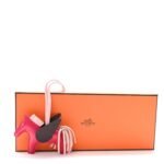 Milo Lambskin Grigri Rodeo Pegase Horse Bag Charm PM Framboise Rose Sakura Rouge Sellier - Image 5