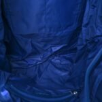 Mixed Fibers Lambskin Venise Biarritz Maxi Tote Blue White - Image 5