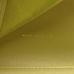 Patent Quilted Compact Boy Wallet Yellow - Image 7