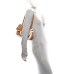 Shearling Lambskin Quilted Medium Coco Neige Single Flap Beige - Image 2