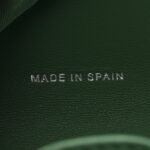 Lambskin Quilted Compact Flap Wallet Green - Image 7