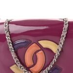 Vinyl Lipstick Flap Viole - Image 7
