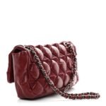 Lambskin Stravinsky Medium Flap Bordeaux - Image 3