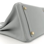 Togo Birkin 30 Bleu Glacier - Image 9