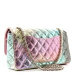 Metallic Goatskin Quilted 2.55 Reissue 225 Flap Multicolor - Image 3