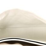 Distressed Patent Jumbo Single Flap White - Image 5