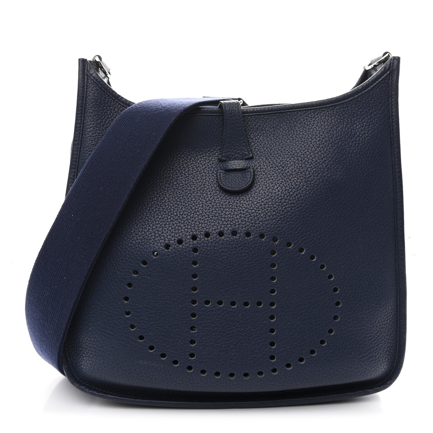 af76cef27074bf95f3d78ba23046184a.jpg Taurillon Clemence Evelyne III PM Bleu Saphir - Image 1