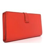 Epsom Bearn Gusset Wallet Orange Poppy - Image 3