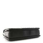 Lambskin Quilted Large Trendy CC Dual Handle Flap Bag Black - Image 4