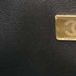 Shiny Lambskin Quilted Mini Maxi CC Flap Black - Image 7