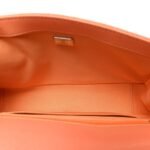 Shaded Caviar Quilted My Everything Small Flap Orange Light Orange - Image 5