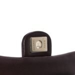 Lambskin Quilted Mini Double Flap With Hook Dark Brown - Image 7