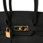 Epsom Birkin 30 Black - Image 8
