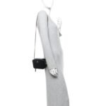 Lambskin Quilted CC Pearl Crush Camera Case Black - Image 2