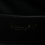 Washed Denim Quilted Mini Chanel 25 Handbag Black - Image 6