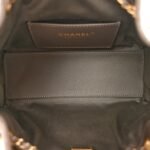 Suede Quilted Mini Chanel 25 Handbag Dark Grey - Image 5