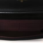 Lambskin Quilted Wallet On Chain WOC Black - Image 5