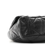 Lambskin Quilted Large Chanel 19 Flap Black - Image 9