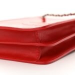 Patent Crossbody CC Phone Holder Red - Image 10