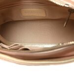 Iridescent Aged Calfskin Quilted Small Gabrielle Hobo Light Pink - Image 5