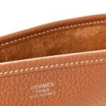 Taurillon Clemence Amazone Evelyne III PM Gold White Caramel - Image 6